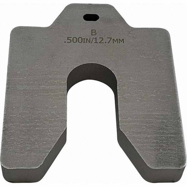 Maudlin Products - Metal Shim Stock Type: Slotted Shim Material: Stainless Steel - Benchmark Tooling