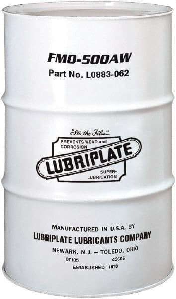 Lubriplate - 55 Gal Drum, Mineral Multipurpose Oil - SAE 30, ISO 100, 94.8 cSt at 40°C, 11.03 cSt at 100°C, Food Grade - Benchmark Tooling