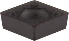 Kennametal - CCMT21.51 MP Grade KCU10 Carbide Turning Insert - 80° Diamond, 1/4" Inscr Circle, 3/32" Thick, 1/64" Corner Radius - Benchmark Tooling