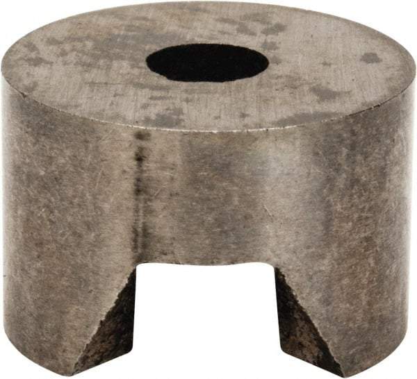 Eclipse - 3/4" OD x 1/2" High, 2 Pole Alnico Rotor Magnet - 7/32" Hole Diam, 4 Lb Max Holding Capacity, 1,022°F Max Operating Temp - Benchmark Tooling