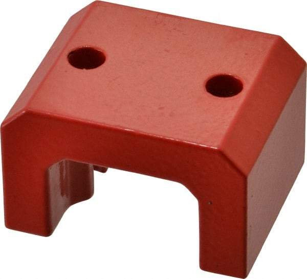 Eclipse - 5/16" Hole Diam, 1-3/4" Overall Width, 2-1/4" Deep, 1-3/8" High, Alnico Power Magnets - 0.58" Pole Width, 550°C Max Operating Temp, Grade 5 Alnico - Benchmark Tooling