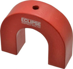 Eclipse - 1/4" Hole Diam, 3" Overall Width, 15/16" Deep, 2-1/2" High, Alnico Power Magnets - 1,022°Fahrenheit Max Operating Temp - Benchmark Tooling