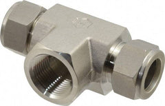 Ham-Let - 3/4" OD, Grade 316Stainless Steel Female Branch Tee - Comp x Comp x FNPT Ends - Benchmark Tooling