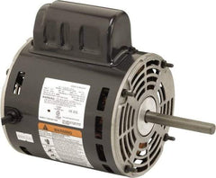 US Motors - 1/3 hp, ODP Enclosure, Auto Thermal Protection, 1,650 RPM, 115 Volt, 60 Hz, Industrial Electric AC/DC Motor - Size 48 Frame, Stud Mount, 1 Speed, Ball Bearings, 4.0 Full Load Amps, B Class Insulation, CW Lead End - Benchmark Tooling