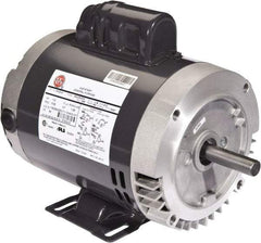 US Motors - 1/2 hp, ODP Enclosure, Auto Thermal Protection, 1,725 RPM, 115/208-230 Volt, 60 Hz, Industrial Electric AC/DC Motor - Size 56 Frame, J-Face/Base Mount, 1 Speed, Ball Bearings, 8.9/4.4-4.5 Full Load Amps, B Class Insulation, CCW Drive End - Benchmark Tooling