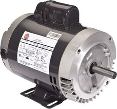 US Motors - 1 hp, ODP Enclosure, Auto Thermal Protection, 1,725 RPM, 115/208-230 Volt, 60 Hz, Industrial Electric AC/DC Motor - Size 56 Frame, J-Face/Base Mount, 1 Speed, Ball Bearings, 15.2/7.7-7.6 Full Load Amps, B Class Insulation, CCW Drive End - Benchmark Tooling
