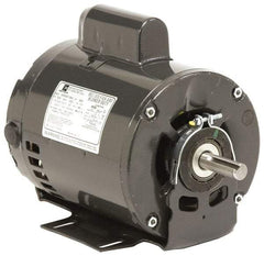 US Motors - TEAO Enclosure, No Thermal Protection, 1,725 RPM, 208-230/460 Volt, 60 Hz, Three Phase Standard Efficient Motor - Size 56 Frame, Cradle/Stud Mount, 1 Speed, Ball Bearings, 3/1.5 Full Load Amps, B Class Insulation, Reversible - Benchmark Tooling