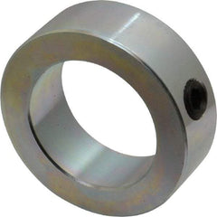 Climax Metal Products - 1-3/4" Bore, Steel, Set Screw Shaft Collar - 2-5/8" Outside Diam, 7/8" Wide - Benchmark Tooling