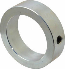Climax Metal Products - 2-15/16" Bore, Steel, Set Screw Shaft Collar - 4" Outside Diam, 1-1/8" Wide - Benchmark Tooling