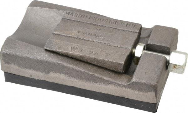 Mason Ind. - 3,000 Lb Capacity, 3-1/2 Wide x 6" Long, 1/2" Pad, Wedge Jack - 1/4" Rise - Benchmark Tooling