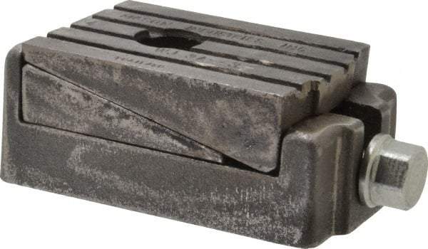 Mason Ind. - 15,000 Lb Capacity, 3-1/2 Wide x 6" Long, Wedge Jack - 1/4" Rise, 2-1/2" High (Without Pad) - Benchmark Tooling