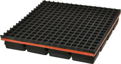 Mason Ind. - 8" Long x 8" Wide x 1-1/4" Thick, Neoprene & Steel, Machinery Leveling Pad & Mat - 3,200 Lb Max Load - Benchmark Tooling