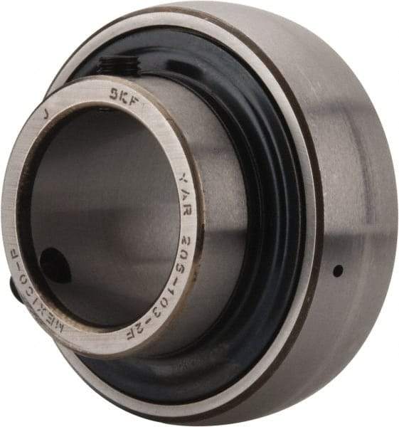 SKF - 1-3/16" ID x 2.4409" OD, 3,380 Lb Dynamic Capacity, Insert Bearing Insert Bearing - 0.7087" Race Width, 2,520 Lb Static Capacity - Benchmark Tooling