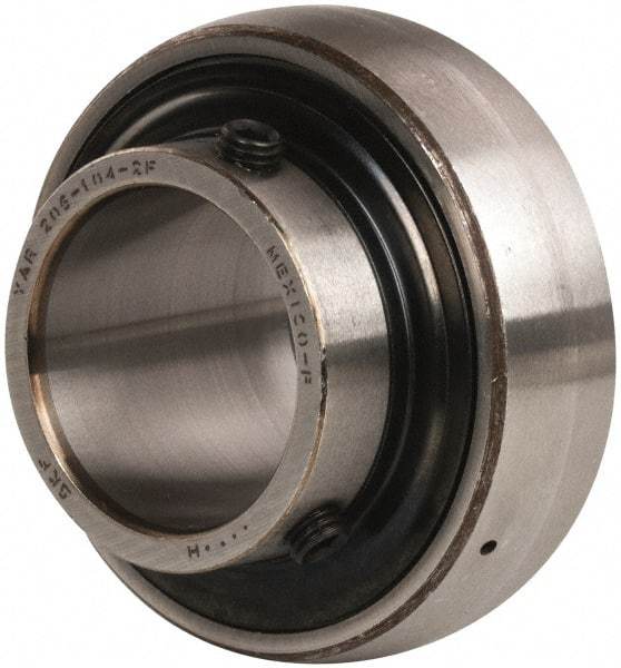 SKF - 1-1/4" ID x 2.4409" OD, 3,380 Lb Dynamic Capacity, Insert Bearing Insert Bearing - 0.7087" Race Width, 2,520 Lb Static Capacity - Benchmark Tooling