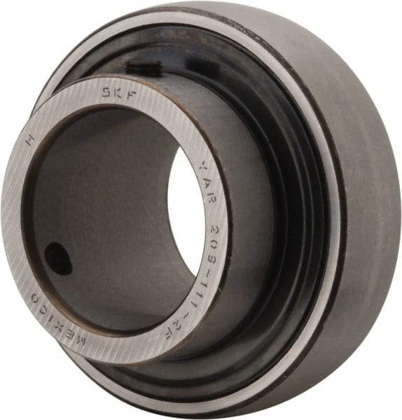 SKF - 1-11/16" ID x 3.3465" OD, 5,750 Lb Dynamic Capacity, Insert Bearing Insert Bearing - 0.8661" Race Width, 4,860 Lb Static Capacity - Benchmark Tooling