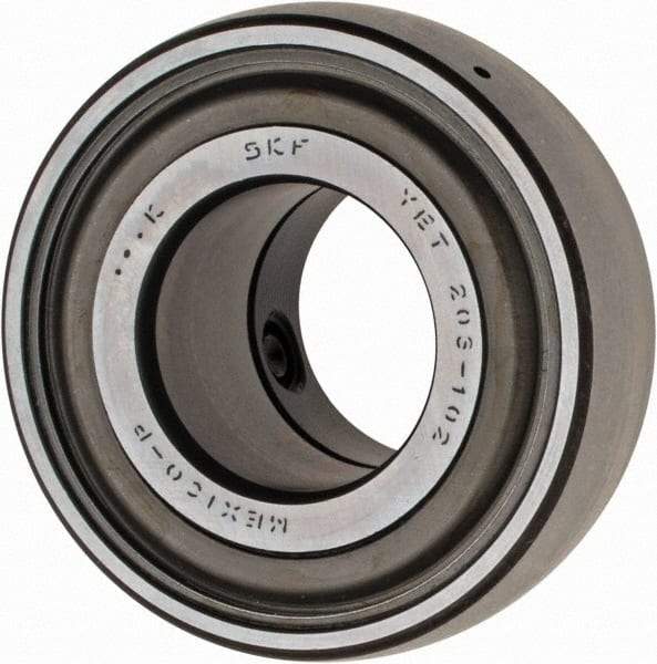 SKF - 1-1/8" ID x 2.4409" OD, 3,380 Lb Dynamic Capacity, Insert Bearing Insert Bearing - 0.7087" Race Width, 2,520 Lb Static Capacity - Benchmark Tooling