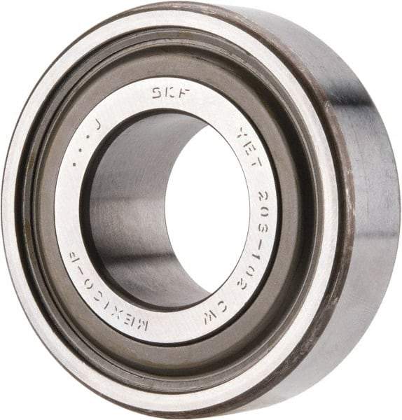 SKF - 1-1/8" ID x 2.4409" OD, 3,380 Lb Dynamic Capacity, Insert Bearing Insert Bearing - 0.7087" Race Width, 2,520 Lb Static Capacity - Benchmark Tooling