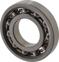 SKF - 20mm Bore Diam, 42mm OD, Open Deep Groove Radial Ball Bearing - 8mm Wide, 1 Row, Round Bore, 910 Lb Static Capacity, 1,550 Lb Dynamic Capacity - Benchmark Tooling