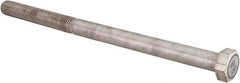 Value Collection - 1-8 UNC, 16" Length Under Head Hex Head Cap Screw - Partially Threaded, Grade 18-8 Stainless Steel, Uncoated, 1-5/16" Hex - Benchmark Tooling