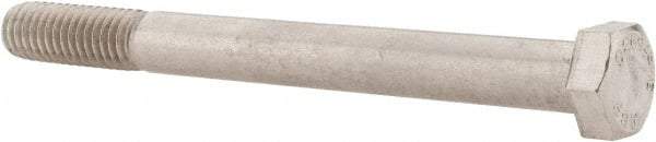 Value Collection - 3/8-16 UNC, 4" Length Under Head Hex Head Cap Screw - Partially Threaded, Grade 316 Stainless Steel, Uncoated, 9/16" Hex - Benchmark Tooling