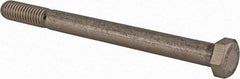 Value Collection - 3/8-16 UNC, 4-1/2" Length Under Head Hex Head Cap Screw - Partially Threaded, Grade 316 Stainless Steel, Uncoated, 9/16" Hex - Benchmark Tooling