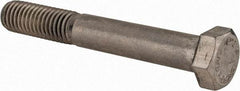 Value Collection - 1/2-13 UNC, 3-1/2" Length Under Head Hex Head Cap Screw - Partially Threaded, Grade 316 Stainless Steel, Uncoated, 3/4" Hex - Benchmark Tooling