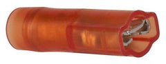 3M - 22 to 18 AWG, Nylon, Fully Insulated, Female Wire Disconnect - 3/16 Inch Wide Tab, Red, RoHS 2011/65/EU Compliant - Benchmark Tooling