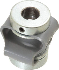 Huco - 5/16" Max Bore Diam, Flexible Flex P Double Loop Coupling - 27mm OD, Polyurethane - Benchmark Tooling