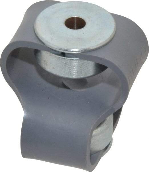 Huco - 1/2" Max Bore Diam, Flexible Flex P Double Loop Coupling - 48mm OD, Polyurethane - Benchmark Tooling