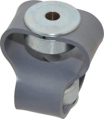 Huco - 1/2" Max Bore Diam, Flexible Flex P Double Loop Coupling - 48mm OD, Polyurethane - Benchmark Tooling