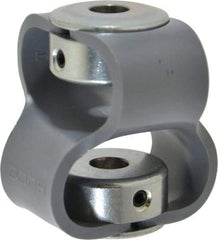 Huco - 3/8" Max Bore Diam, Flexible Flex P Double Loop Coupling - 54mm OD, Polyurethane - Benchmark Tooling