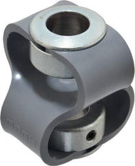 Huco - 5/8" Max Bore Diam, Flexible Flex P Double Loop Coupling - 54mm OD, Polyurethane - Benchmark Tooling