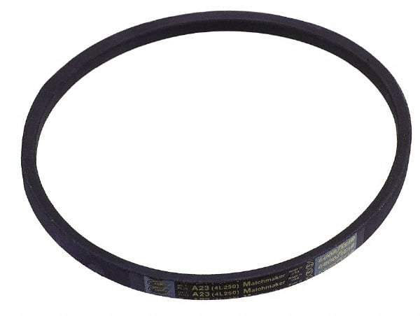 Continental ContiTech - Section A, 91" Outside Length, V-Belt - Wingprene Rubber-Impregnated Fabric, HY-T Matchmaker, No. A89 - Benchmark Tooling