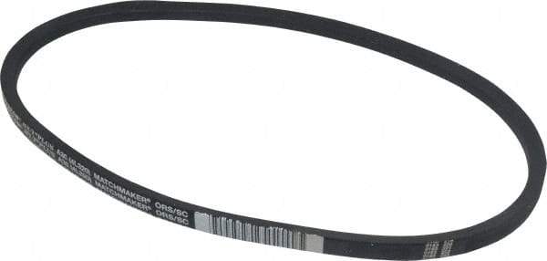 Continental ContiTech - Section A, 32" Outside Length, V-Belt - Wingprene Rubber-Impregnated Fabric, HY-T Matchmaker, No. A30 - Benchmark Tooling