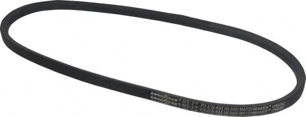 Continental ContiTech - Section A, 34" Outside Length, V-Belt - Wingprene Rubber-Impregnated Fabric, HY-T Matchmaker, No. A32 - Benchmark Tooling