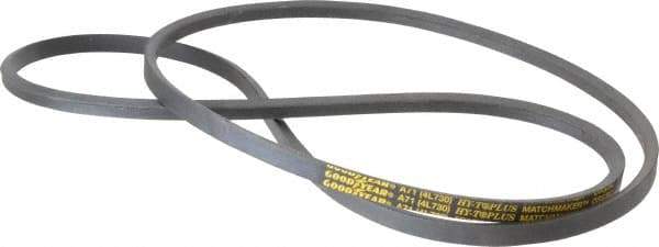 Continental ContiTech - Section A, 73" Outside Length, V-Belt - Wingprene Rubber-Impregnated Fabric, HY-T Matchmaker, No. A71 - Benchmark Tooling