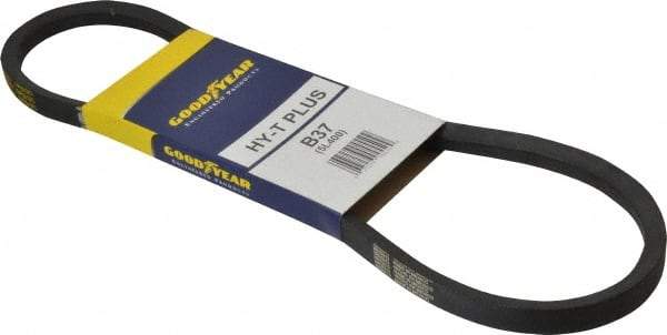 Continental ContiTech - Section B, 40" Outside Length, V-Belt - Wingprene Rubber-Impregnated Fabric, HY-T Matchmaker, No. B37 - Benchmark Tooling