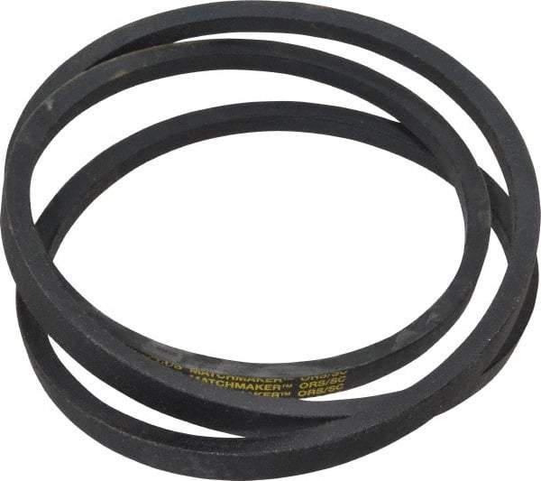 Continental ContiTech - Section B, 84" Outside Length, V-Belt - Wingprene Rubber-Impregnated Fabric, HY-T Matchmaker, No. B81 - Benchmark Tooling