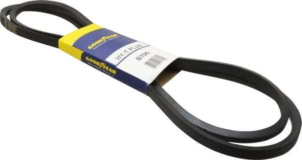Continental ContiTech - Section B, 103" Outside Length, V-Belt - Wingprene Rubber-Impregnated Fabric, HY-T Matchmaker, No. B100 - Benchmark Tooling