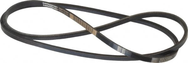 Continental ContiTech - Section 3L, 59" Outside Length, V-Belt - High Traction Rubber, Fractional HP, No. 3L590 - Benchmark Tooling