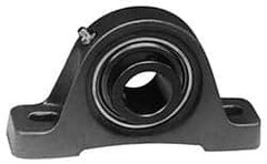 Value Collection - 8" OALBall Bearing Pillow Block - Cast Iron - Benchmark Tooling