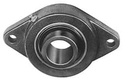 Value Collection - 6-1/8" OALBall Bearing Pillow Block - Cast Iron - Benchmark Tooling