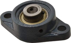 Value Collection - 3-7/8" OALBall Bearing Pillow Block - Cast Iron - Benchmark Tooling