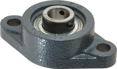 Value Collection - 3-7/8" OALBall Bearing Pillow Block - Cast Iron - Benchmark Tooling