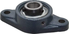 Value Collection - 4-13/32" OALBall Bearing Pillow Block - Cast Iron - Benchmark Tooling