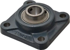 Value Collection - 3-3/4" OALBall Bearing Pillow Block - Cast Iron - Benchmark Tooling