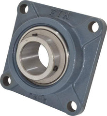 Value Collection - 6-3/8" OALBall Bearing Pillow Block - Cast Iron - Benchmark Tooling