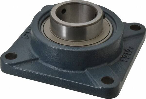 Value Collection - 6-7/8" OALBall Bearing Pillow Block - Cast Iron - Benchmark Tooling