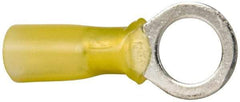 3M - 12-10 AWG Partially Insulated Crimp Connection Circular Ring Terminal - 3/8" Stud, Copper Contact - Benchmark Tooling