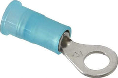 3M - 16-14 AWG Partially Insulated Crimp Connection Circular Ring Terminal - #10 Stud, Copper Contact - Benchmark Tooling